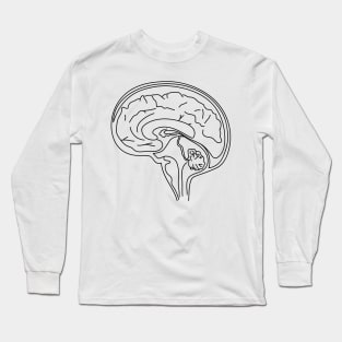 brain Long Sleeve T-Shirt